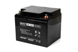 SKAT SB 1240 АКБ свинцово-кислотная тип AGM 12V 40Ач Iзар.12А, клеммы под болт М6