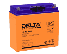 Аккумулятор HR 12-80W Delta