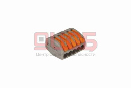 Универсальная многоразовая 5-проводная клемма (0,08-2,5 (4) мм²) 07-5255-4