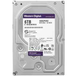 Жесткий диск WD62PURZ 6Тб SATA 3.0 (6Gbps) (серии  WD Purple) для круглосуточной работы