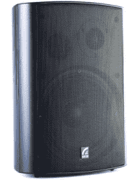 MS-20TB двухполосная акустическая система 20 Вт, 70/100В, 70-20000Гц, кронштейн в комплекте, цвет че