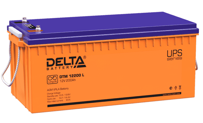 Аккумулятор DTM 12200 L