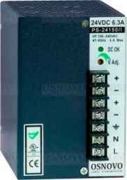 PS-24150/I Промышленный блок питания. DC24V, 6,3A (150W). OSNOVO