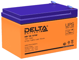 Аккумулятор HR 12-51W Delta