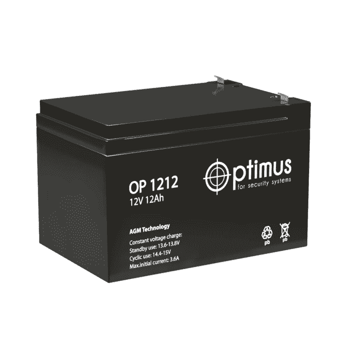 Аккумулятор Optimus OP 1212