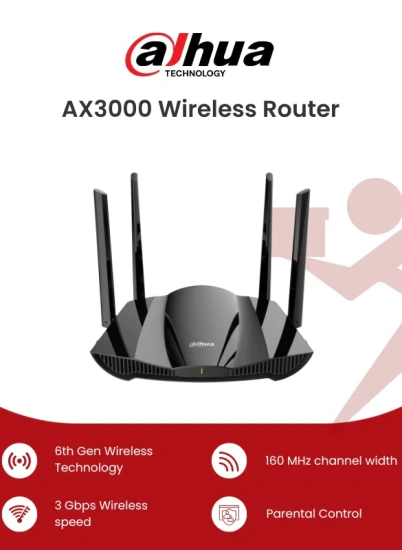 Dahua анонсирует новый Wi-Fi маршрутизатор AX30